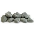 American Fire Glass Cape Gray Lite Stones Set, 15 Stone Set AFG-LSTONE-CG-15